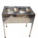Bồn rửa tay inox đôi