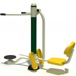 Thiết bị tập đạp chân kết hợp xoay eo