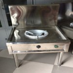 Bếp gas đơn công nghiệp có khung bọc inox